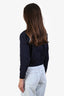 Miu Miu Navy Technical Zip-Up Track Jacket Size 38