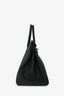 Hermès 2016 Black Blue Verso Interior Togo Birkin 35 PHW
