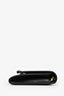 Jimmy Choo Black Patent Leather Milla Wallet on Chain