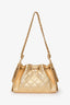 Pre-Loved Chanel™ 25 Gold Caviar Mini Hobo Bag