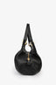 Salvatore Ferragamo Black Leather Top Handle Bag