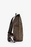 Longchamp Brown Canvas Original M Backpack