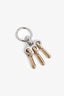 Hermès Silver/Gold Tone Charms Mors a Jouet Twilly Ring