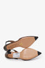 Acne Studios Embossed Leather Animal Print Slingback Pumps Size 37