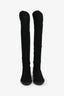 Stuart Weitzman Black Suede 5050 Knee High Boots Size 35.5