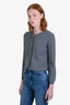 Rag & Bone Grey Cotton Buttoned Long Sleeve Cardigan Size XS