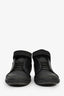 Louis Vuitton Black Leather Logo High-Top Sneakers Size 6 Men's