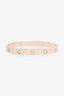 Cartier 18K Rose Gold 4 Diamonds Medium Model Love Bracelet Size 16
