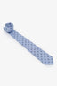 Pal Zileri Blue Silk Floral Tie Mens