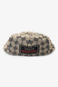 Gucci Beige/Navy GG Supreme Canvas 'Newsboy Cap' Size M