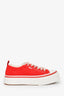 Ami Red Terry Cloth Low Top Ami 1980 Sneakers Size 40