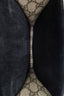 Gucci Beige/Black Canvas Leather Mini Dionysus Chain Shoulder Bag