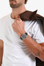 Hermès 2012 Black Leather Arceau Chronographe 42 mm Watch
