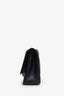 Pre-loved Chanel™ 2013-14 Black Caviar Leather Quilted Jumbo Classic Flap Bag with SHW