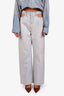 Maison Margiela Blue Denim Cut-out Waist Décortiqué Jeans Size 40