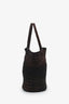 The Row Black/Brown 'Emilie' Raffia Tote Bag
