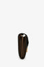 Fendi Brown and Black Monogram Wallet on Chain