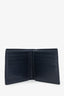 Bottega Veneta Navy Intrecciato Leather Bifold Wallet