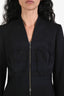 Robert Rodriguez Black Peplum Jacket Size 4