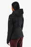 Moncler Black Lozere Giubbotto Hooded Insulated Zip Up Jacket Size 0