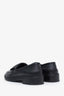 Pre-loved Chanel™ Black Quilted Lambskin Flap CC Turnlock Loafers Size 38.5