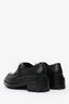 Hermès Black Leather 'Loyal Derby' Loafers Size 38