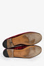 Gucci Red Velvet GG 'Jordaan' Loafer Size 37