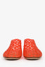 The Row Red PVC Jelly "Mara" Sandals Size 38.5