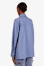 Lanvin Blue Panel Button Down Shirt Size 40