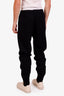 Hermès Black Cotton Wool Pleated Pants Size 44 Mens