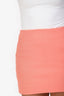 Diane von Furstenberg Orange Mini Skirt Size 6 US