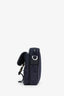 Prada Navy Re-nylon Saffiano Leather Trimmed Shoulder Bag