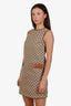 Gucci GG Printed Mini Dress Size 38