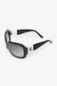 Pre-loved Chanel™ Black/White Acrylic CC Sunglasses