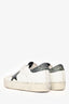 Golden Goose White Leather Distressed Hi Star Sneaker Size 37