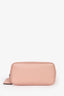 Gucci Pink Canvas GG Supreme Striped Small Ophidia Shoulder Bag