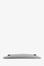 VBH Silver Metallic Glitter Manila Stretch Sparkle Clutch Bag