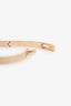 Hermès 18K Rose Gold Diamond Kelly Bracelet