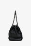 Pre-loved Chanel™ 2009 2010 Black Leather 'On the Bund Accordian' Tote