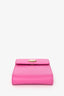 Maje Rose Fuschia Leather Phone Pouch