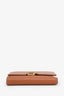 Burberry Brown Leather TB Compact Wallet