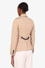 Burberry Beige Quilted Jacket Size 2