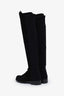 Stuart Weitzman Black Suede Knee High Boots Size 7
