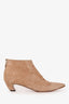 Christian Dior Brown Suede Kitten Heel Boots Size 39