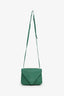 Bottega Veneta Green/Gold Mount Envelope Crossbody Bag