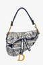 Christian Dior 2022 Embroidered Saddle Bag