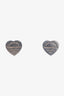 Tiffany & Co. Sterling Silver Return to Tiffany Heart Stud Earrings