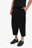Homme Plisse Issey Miyake Black Pleated Pants Size 3 Mens