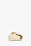 Gucci White Leather GG Marmont Mini Crossbody Bag
