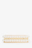 Cult Gaia Ivory Eos Acrylic Clutch